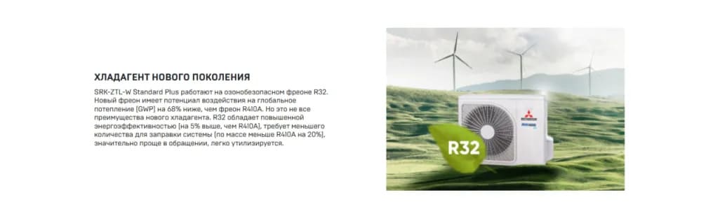 Mitsubishi Heavy Industries Standard Plus Inverter R32 фото